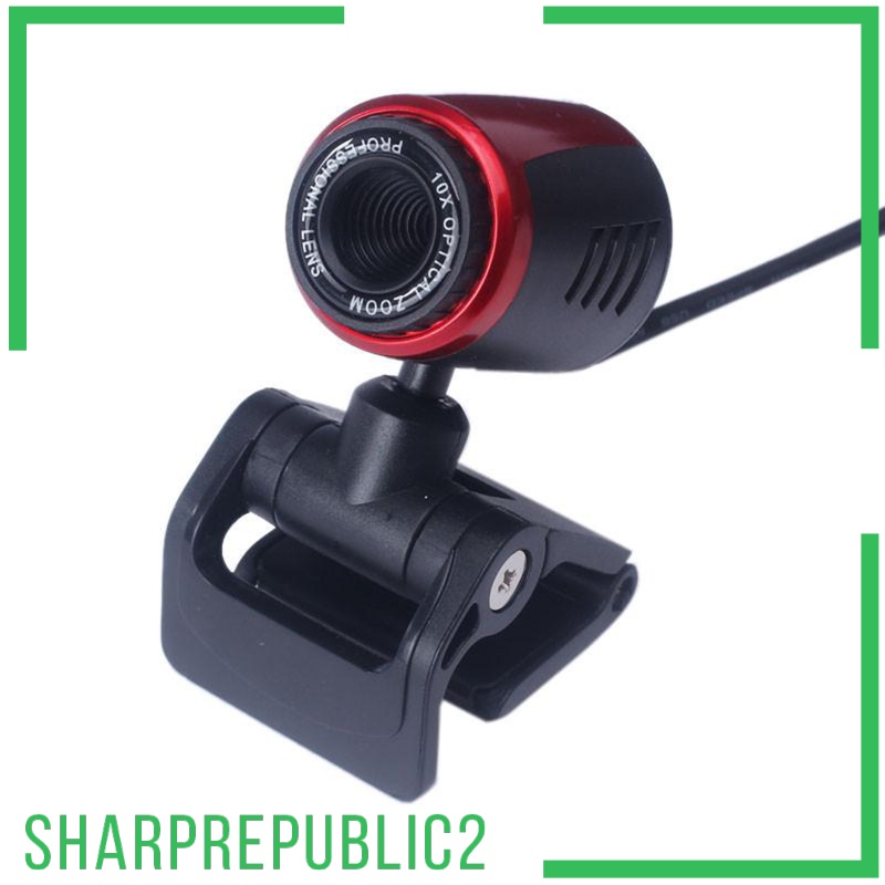 Webcam Sharprepublic2 Hd H2 Kèm Mic 30fps Cho Pc / Chơi Game | BigBuy360 - bigbuy360.vn