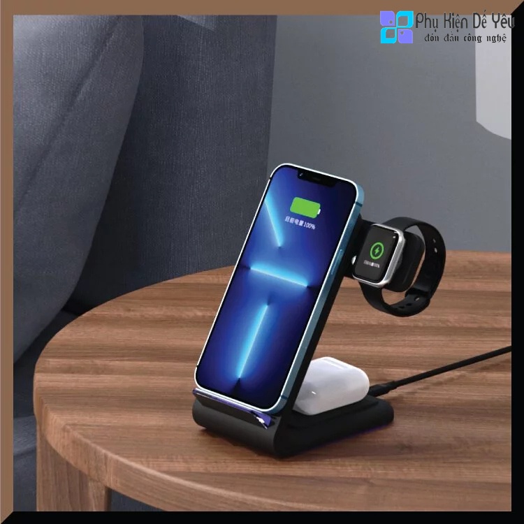 Đế sạc không dây Mazer Infinite.BOOST Wi.DESK SWING-V2 25W Wireless charging stand