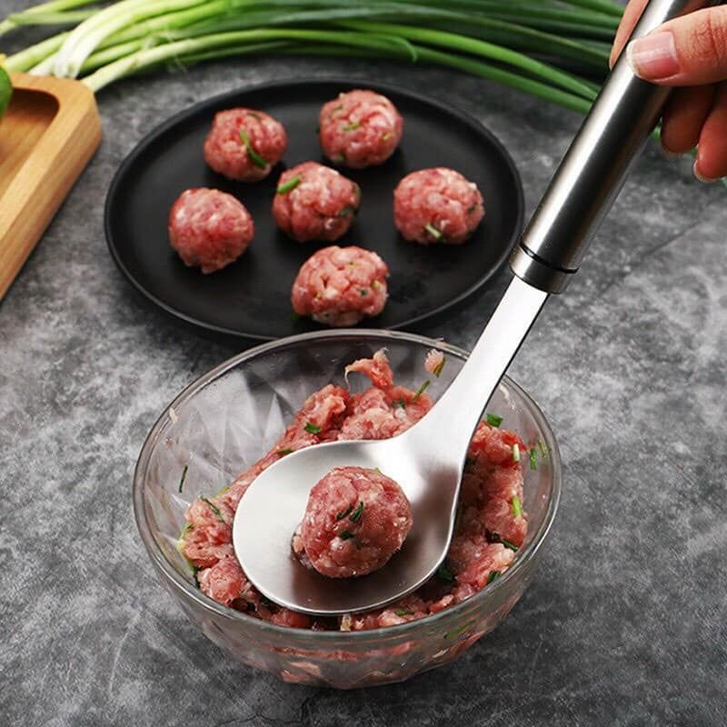 Muôi làm thịt viên,Muôi làm mọc( loại 1 dày đẹp)
