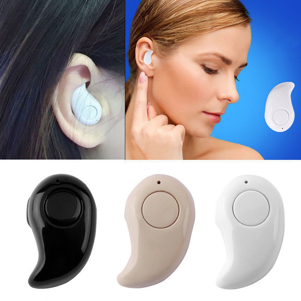 1 Pc Universal Sports Mini Wireless Bluetooth 4.0 Stereo In-Ear Headset Earphone