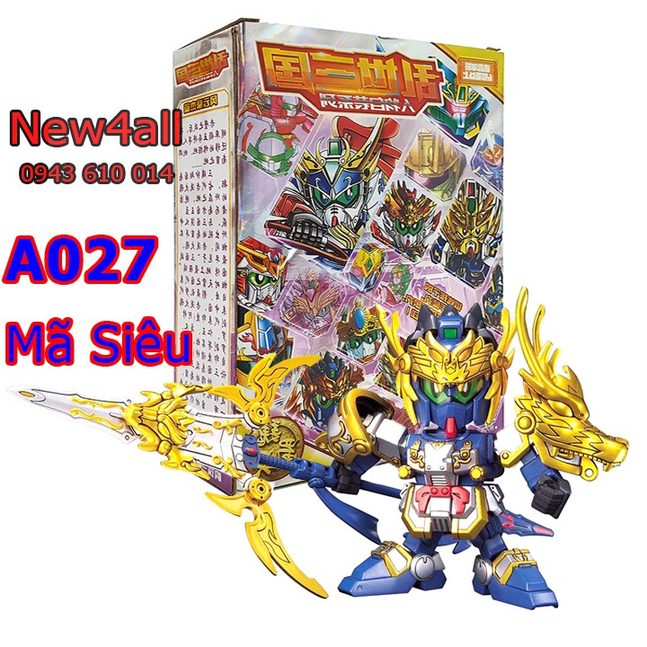 Đồ chơi lắp ráp SD/BB Gundam A027 Mã Siêu - Gundam Tam Quốc the Three Kingdoms giá rẻ đẹp dưới 100k New4all