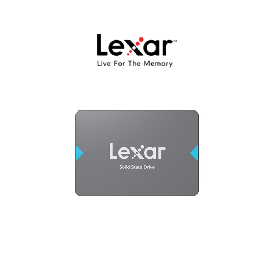 Ổ cứng SSD Lexar NS100 512GB 2.5” SATA III (6Gb/s) - Hàng Chính Hãng