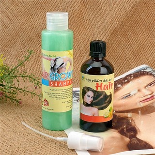 Combo Tinh Dầu Bưởi + Dầu Gội Bưởi Kích Mọc Tóc