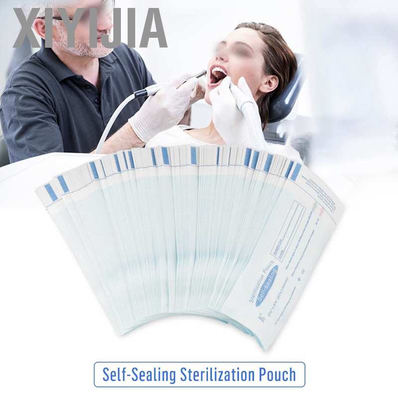 Set 200 túi khử trùng nha khoa tự niêm phong