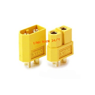 Jack Cắm Pin XT60 - 1 Cặp Đực-Cái