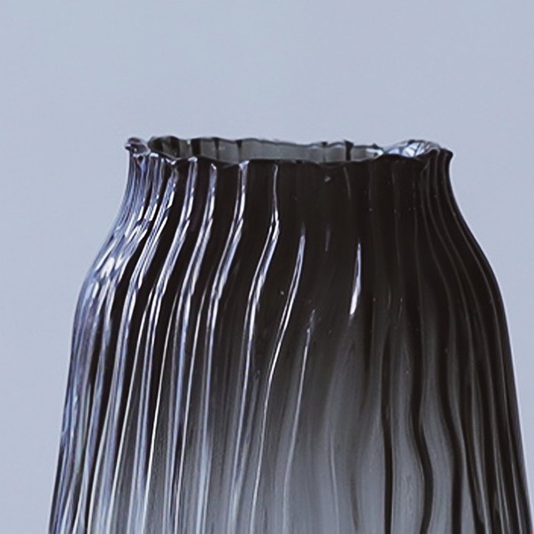 Bình Hoa Thủy Tinh CUP & VASE Dáng Thấp Tròn Cách Điệu