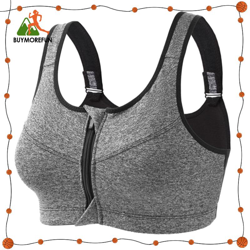 Women Sports Bra High Impact Support Workout Yoga Shock Absorber