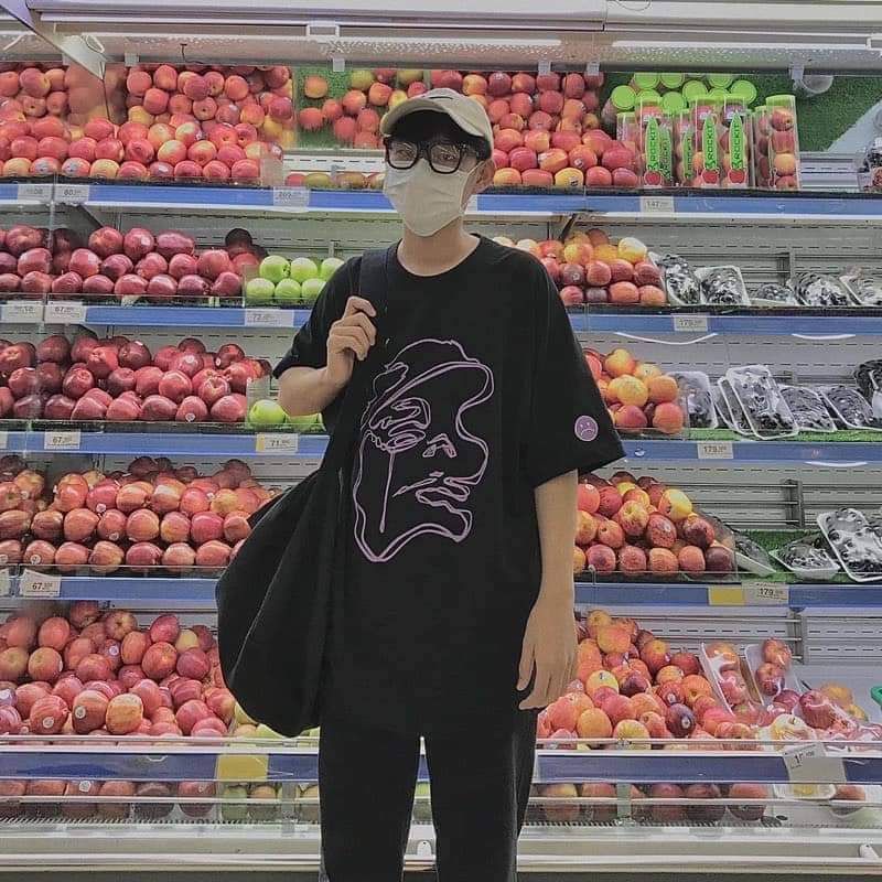 Áo phông tay lỡ sadboiz mặt buồn UNISEX - Áo thun tay lỡ mặt buồn sadboiz Unisex UNUNISEX.SHOP