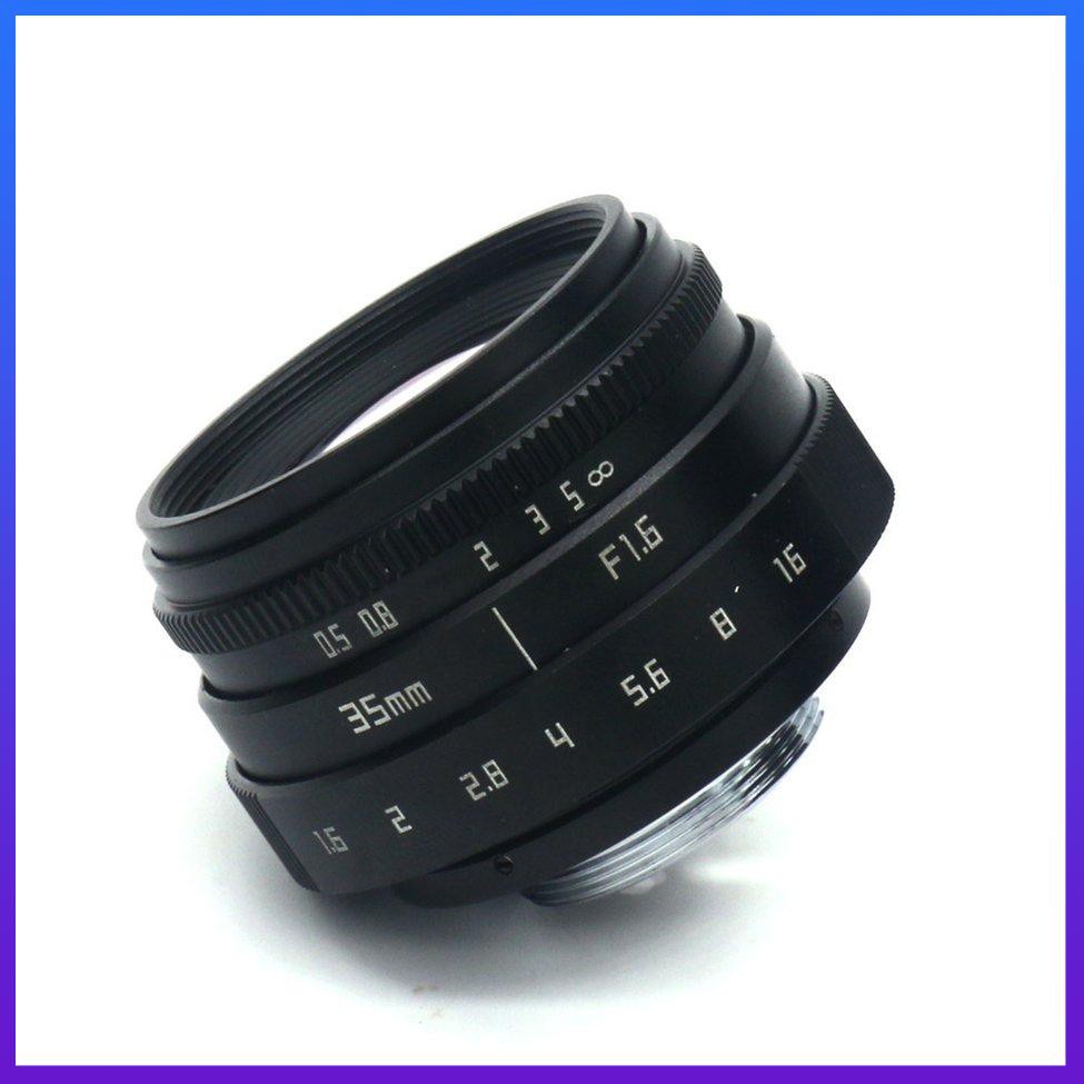 Mini 35mm F1.6 APS-C Television TV Lens/CCTV Lens For 16mm C Mount Camera Lens