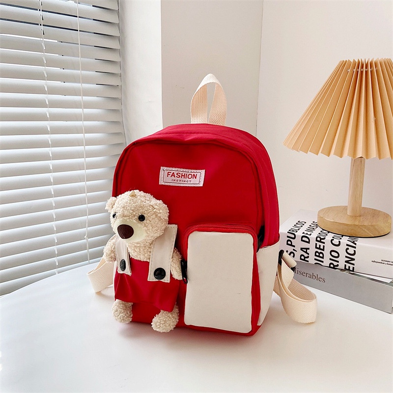 Ba Lô Đi Học/Du Lịch Nhỏ Hình Gấu Bông Cho Trẻ Em Tiểu Học/Đi Học/Du Lịch