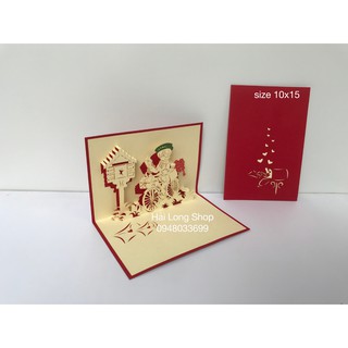 Thư Tình Yêu - Love - Thiệp 3D ( mở 90 độ )