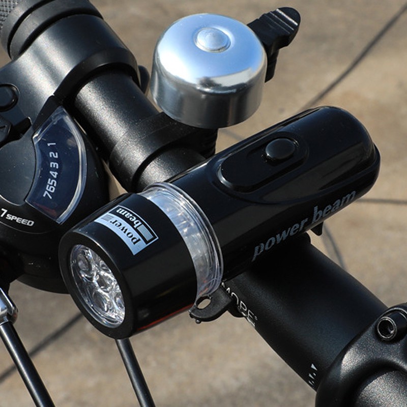 Bike Tail Light Waterproof Bright 5 LED MTB Headlight Bicycle Highlight Front Light And Butterfly Re
