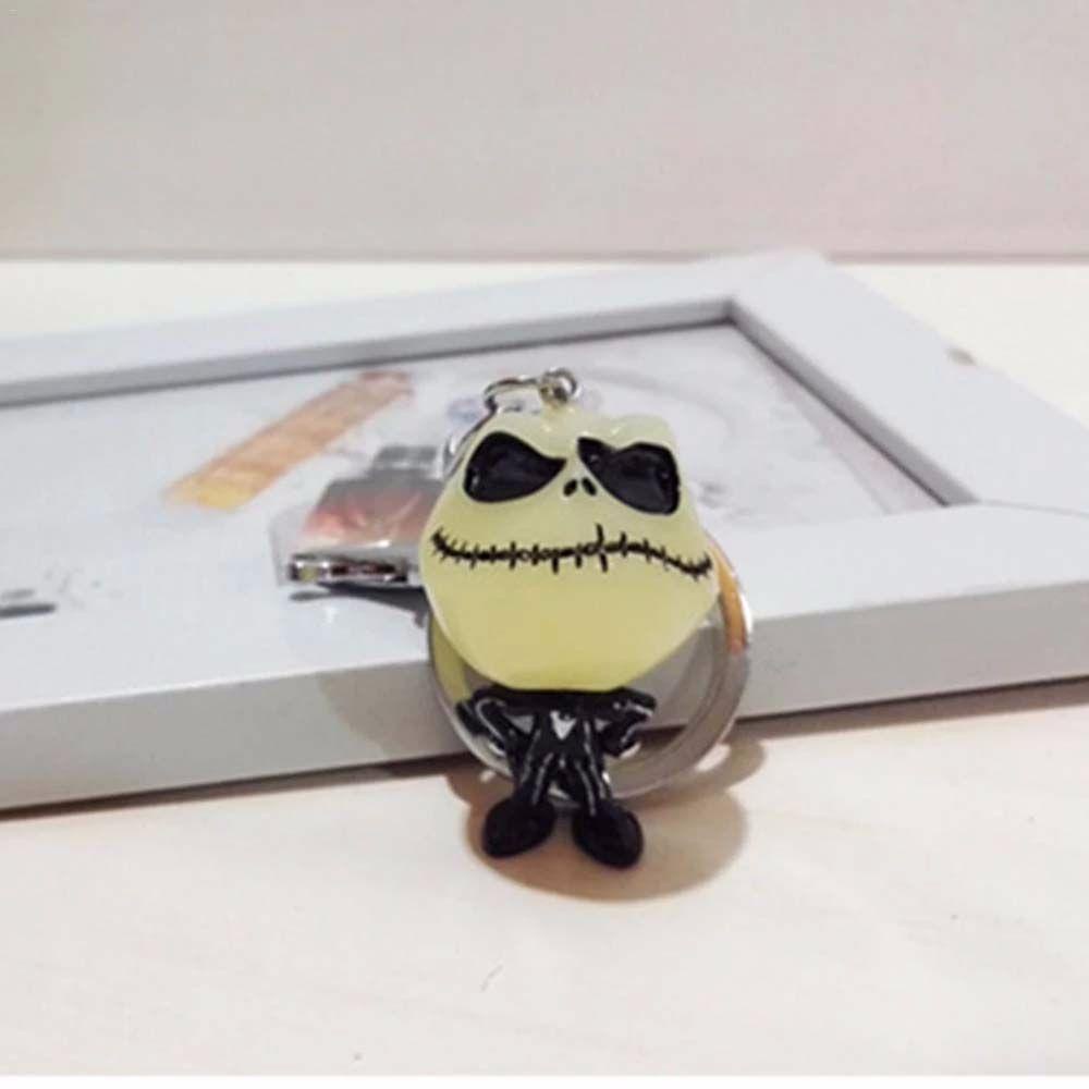 Móc Khóa Hình Đầu Lâu REBUY1 Cá Tính Trang Trí Halloween