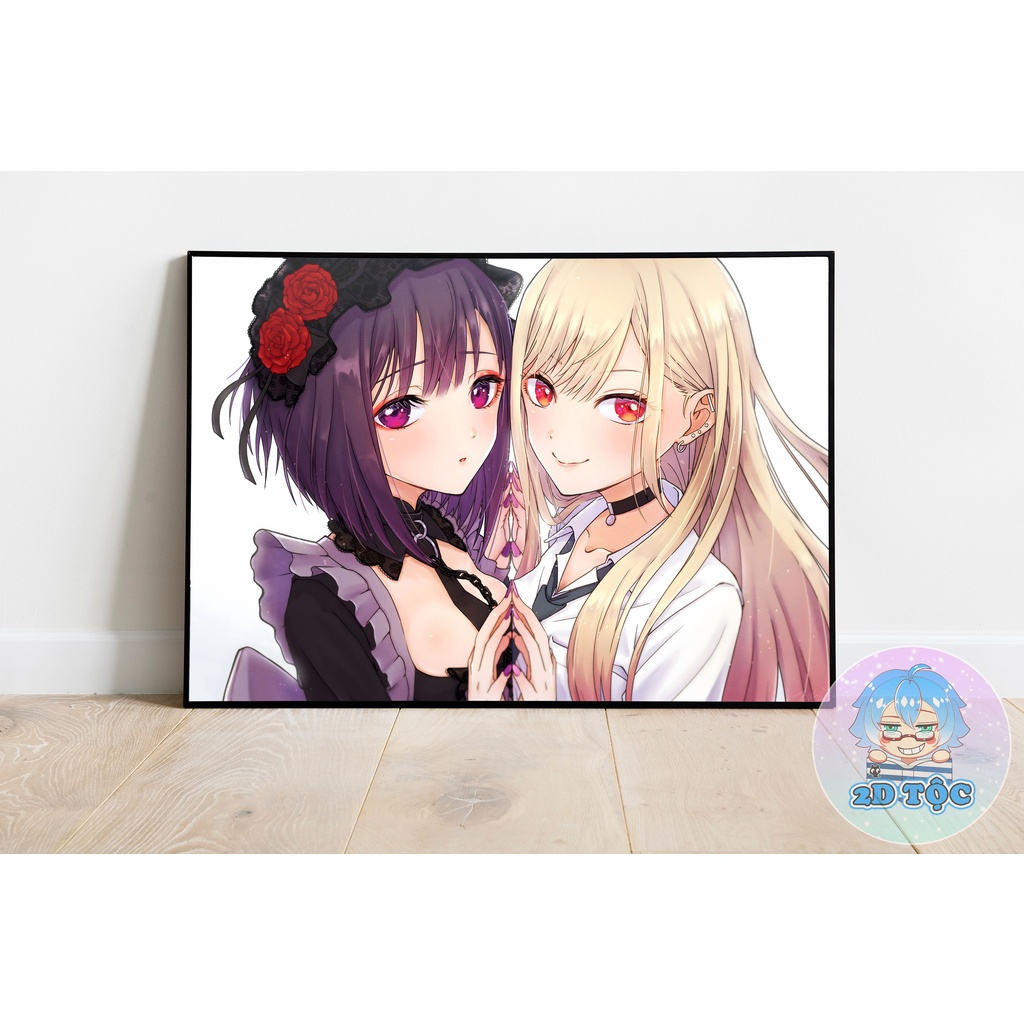 TRANH POSTER A3 DÁN TƯỜNG KITAGAWA MARIN (11) ANIME MANGA SONO BISQUE DOLL WA KOI WO SURU - 2D TỘC SHOP