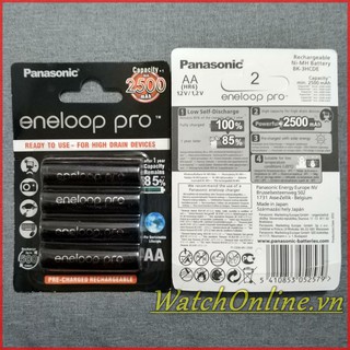[Tặng hộp đựng] Pin sạc AA/ AAA Eneloop Pro