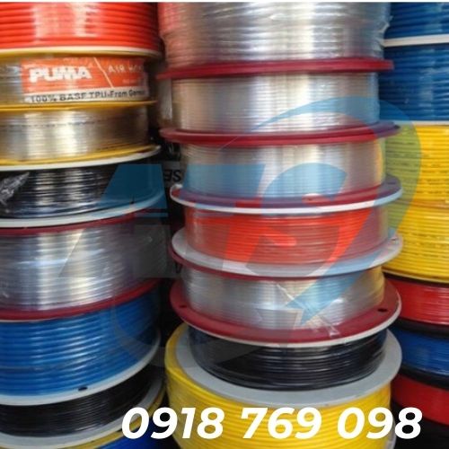 Ống hơi khí nén Đài Loan ống màu trắng trong đường kính 4mm, 6mm, 8mm, 10mm, 12mm