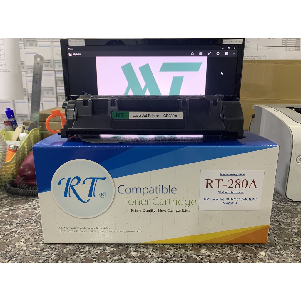 Mực in  80A Black LaserJet Toner Cartridge (CF280A)