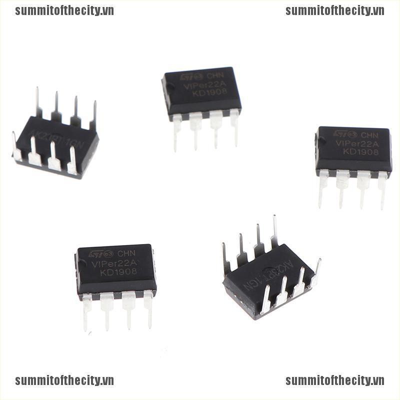 Set 5 chip Quản Lý Nguồn Điện VIPer22A DIP-8