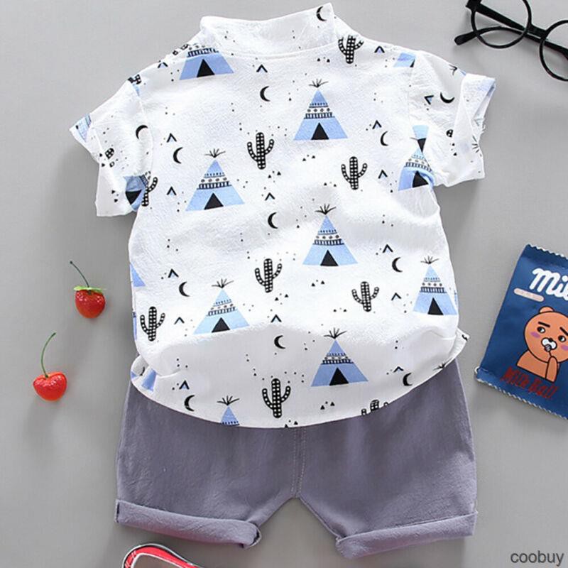 Set Đồ 2 Món Thời Trang Cho Bé Trai Từ 0-4 Tuổi