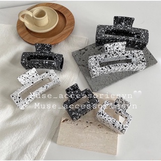 kẹp tóc nữ càng cua bò sữa phong cách Hàn Quốc