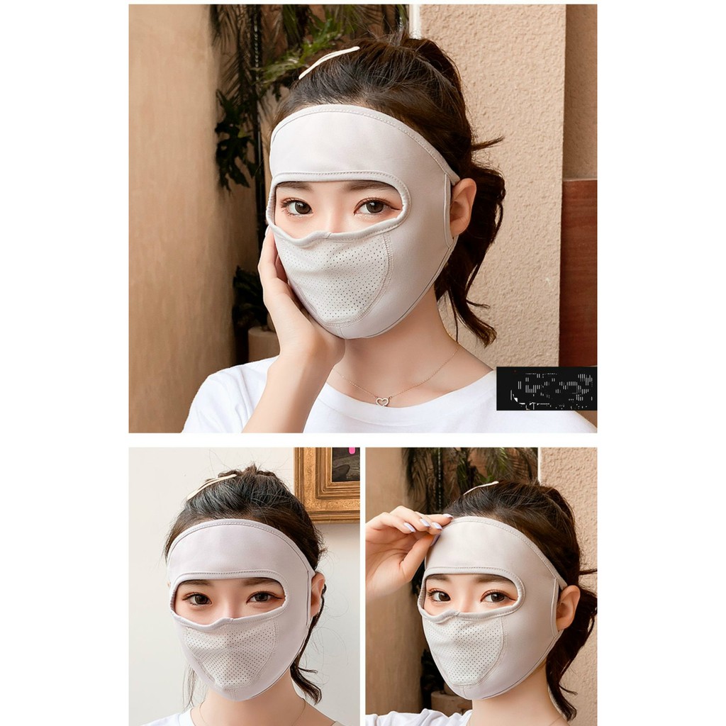 Khẩu Trang Ninja Chống Nắng Có Lỗ Thông Hơi, Chống Tia UV Cực Tốt