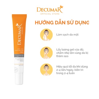 Gel ngừa mụn Nano Nghệ Decumar Advanced 20gr