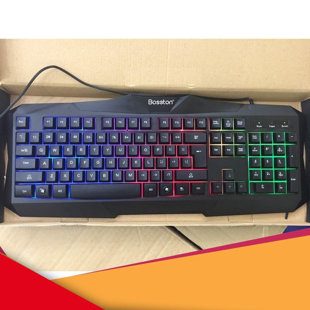 Phím Bosston X19 Có Dây Usb Gaming Lightinig Keyboard