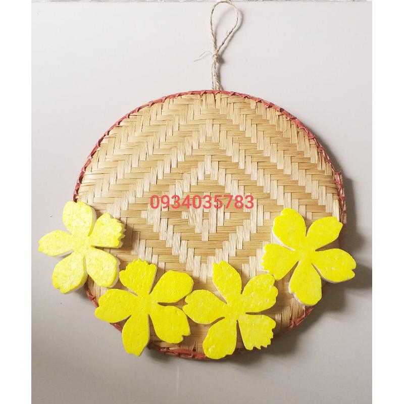 Mẹt tre bún đậu, trang trí tết 25-30cm