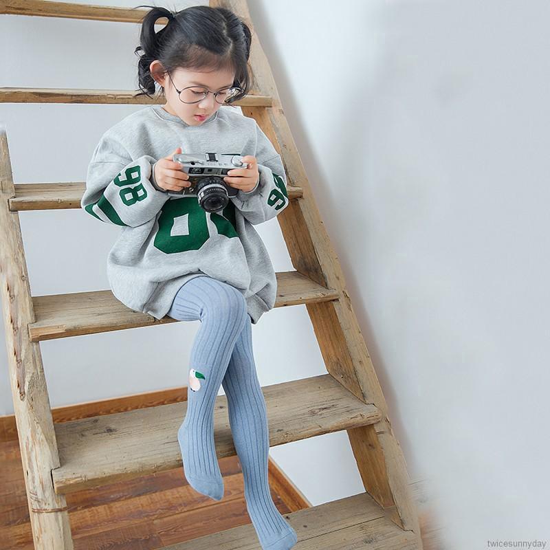 Quần bít tất len ấm áp dễ thương cho bé gái