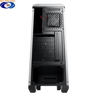 Vỏ case Aigo Starship II White (Tặng 03 FAN Led AIGO P9 RED)