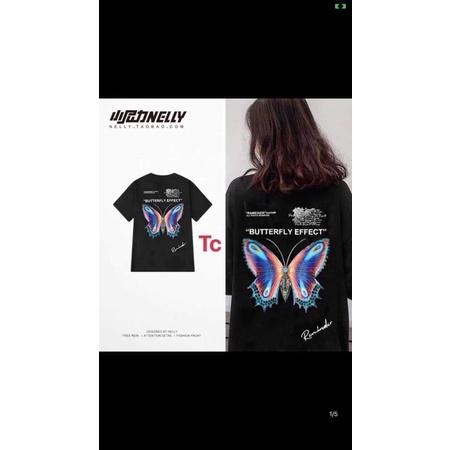 Áo thun bướm chữ nhỏ TC12