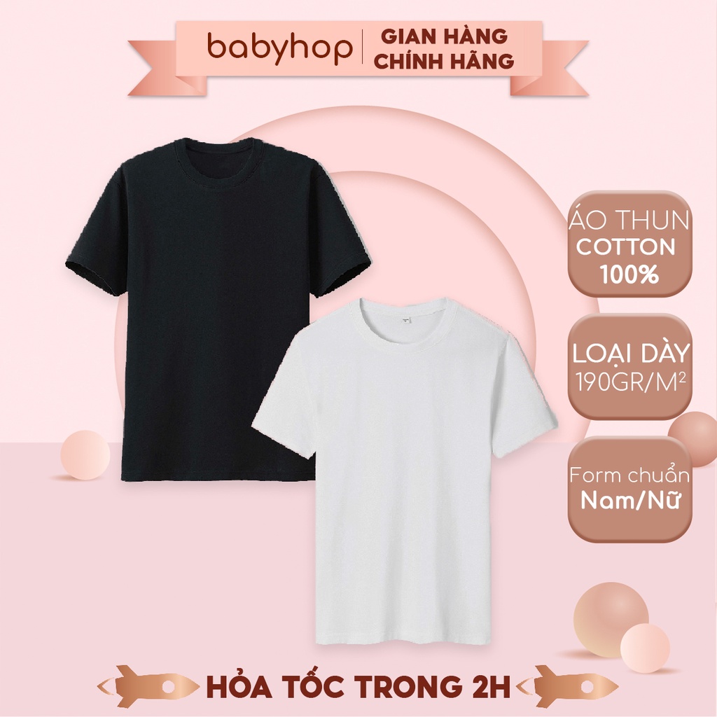 Áo thun nam phông trơn cộc tay cotton 100% mặc thoáng mát dày dặn thương hiệu Japas áo thun chuẩn Nhật cho nam nữ