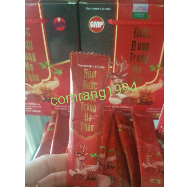 Sâm nước Đông trùng hạ thảo hộp/16 gói x 15ml