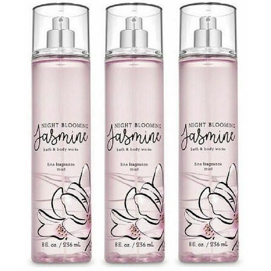 Xịt thơm toàn thân Bath&Body Works NIGHT BLOOMING JASMINE