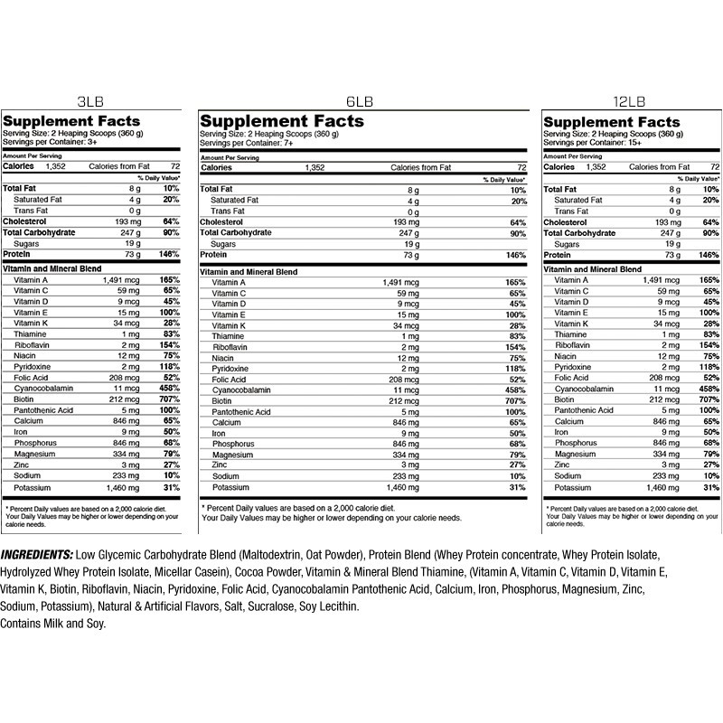 Sữa Tăng Cân Tăng Cơ Mega Mass Pro 1350 - Hỗ Trợ Tăng Cân, Tăng Cơ Nhanh