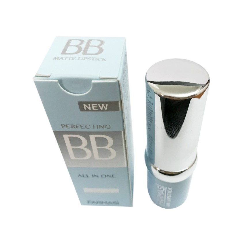 Son BB matte dưỡng môi khô, bảo vệ môi chống nắng SPF15 Farmasi 05 4gr