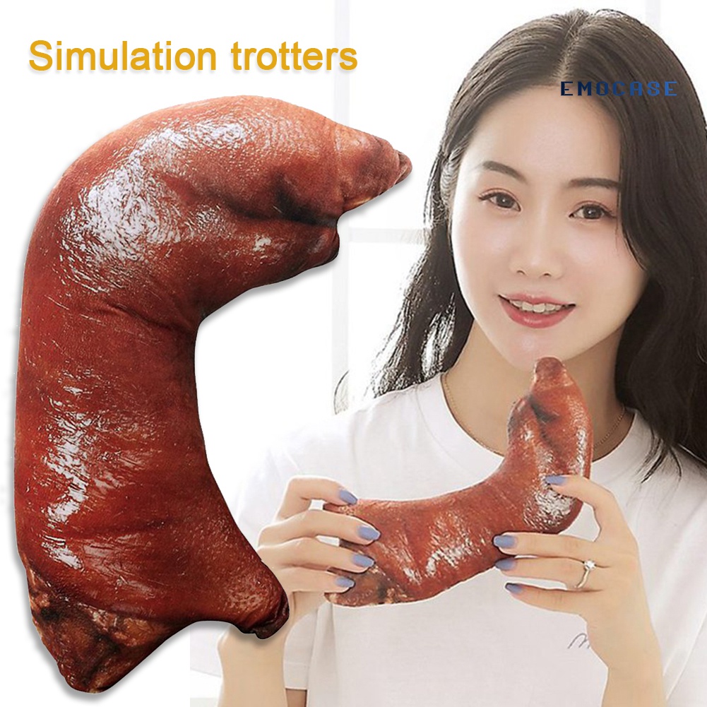 Đồ Chơi Hình Chân Heo Giả 20cm Trang Trí Tiệc Halloween