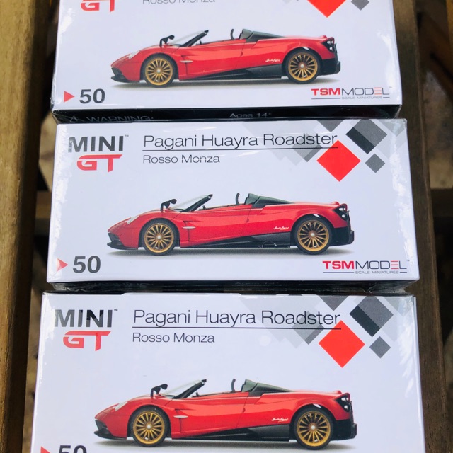 Xe mô hình Mini Gt pagani Roadster