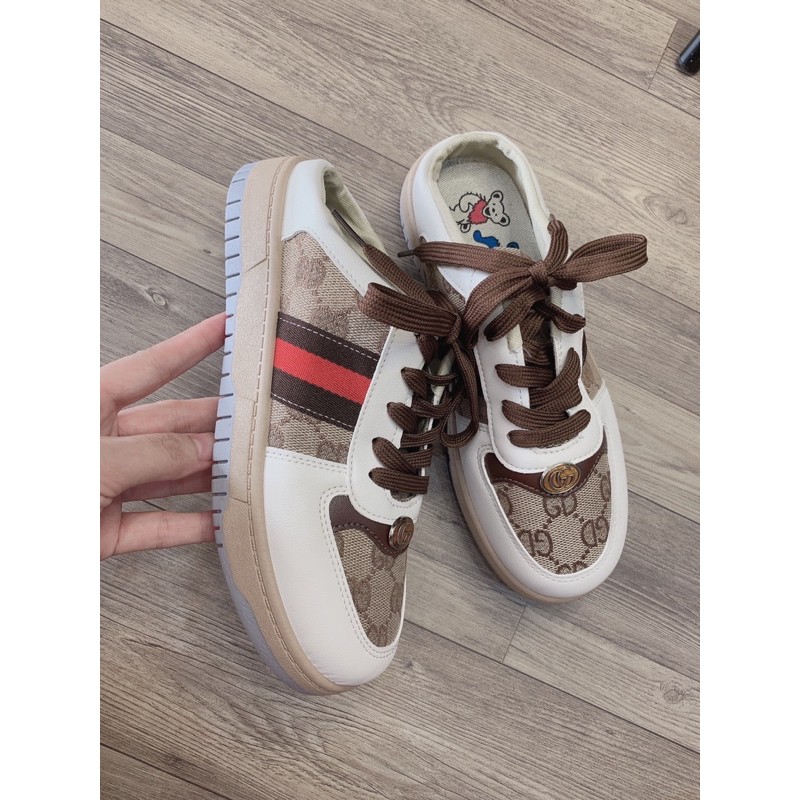 Giày Sục GG Nâu | BigBuy360 - bigbuy360.vn