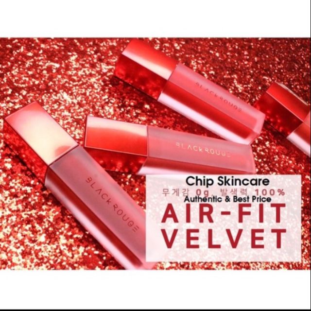 Son kem Black Rouge Air Fit Velvet Tint A01-A07