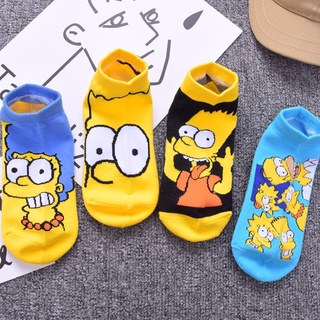 Tất nam simpsons cute, dưới mắt cá chân, giá rẻ