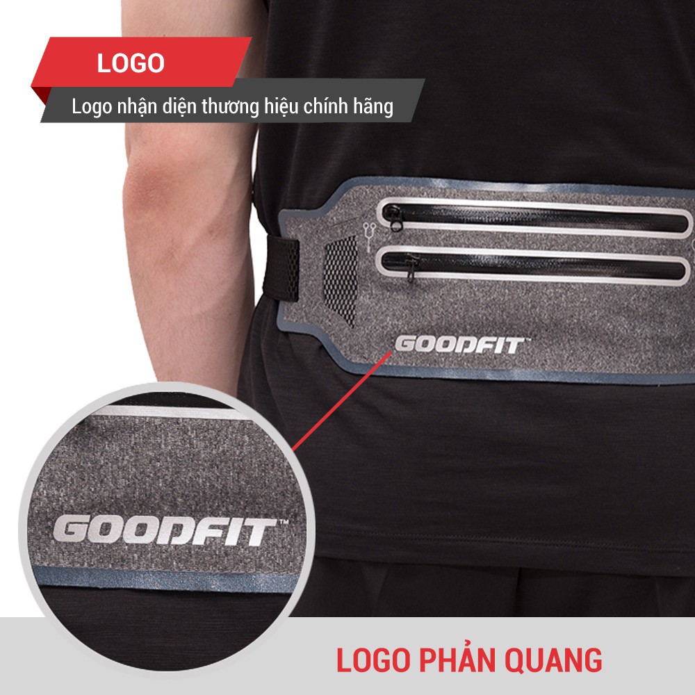 Túi đeo hông chạy bộ GoodFit GF101RB