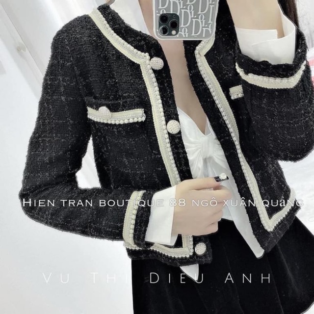 Áo khoác dạ (kèm ảnh và video thật)
