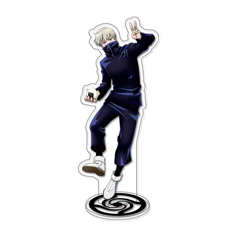 Mô Hình Nhân Vật Anime Jujutsu Kaisen Gojo Satoru Ryomen Sukuna Đứng Để Bàn Trang Trí