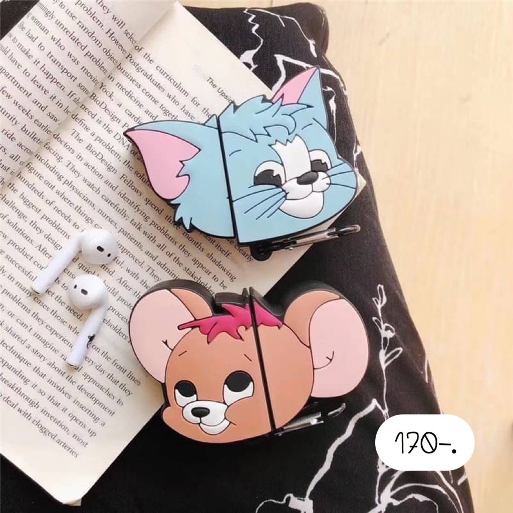 Ốp lưng silicon AirPods TOM & JERRY TOM / JERRY