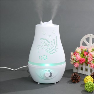 Máy khuếch tán tinh dầu hồ điệp đáy tròn 2500ml