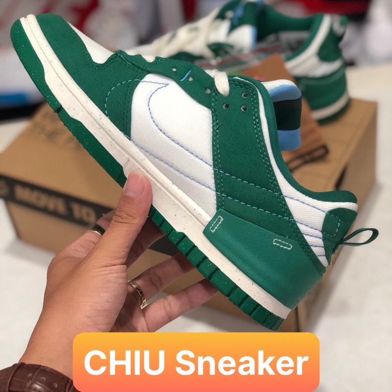 Giày Sneaker Dunk low disrupt 2 xanh lá green giày thể thao nam nữ Sb dunk xanh lá phiên bản cao cấp
