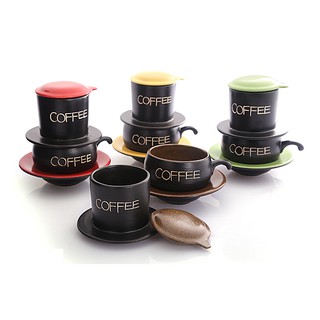 Phin pha cafe gốm Bát Tràng