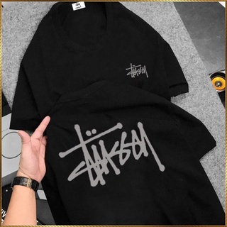 Áo thun nam nữ stussy phản quang áo phông stussy form rộng
