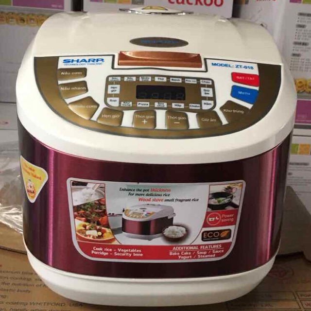 Nồi Cơm Điện Tử Sharp ZT-018 BH 12 Tháng | BigBuy360 - bigbuy360.vn
